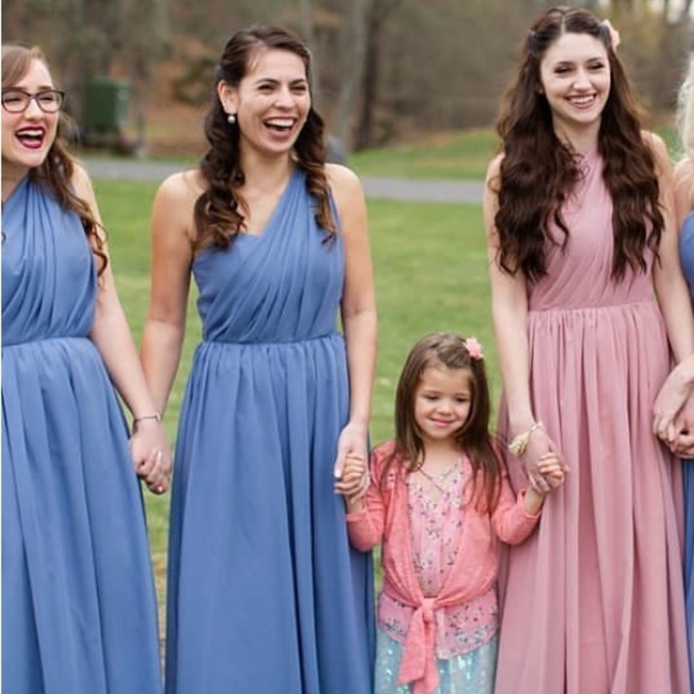 Dusty Blue bridesmaid dress